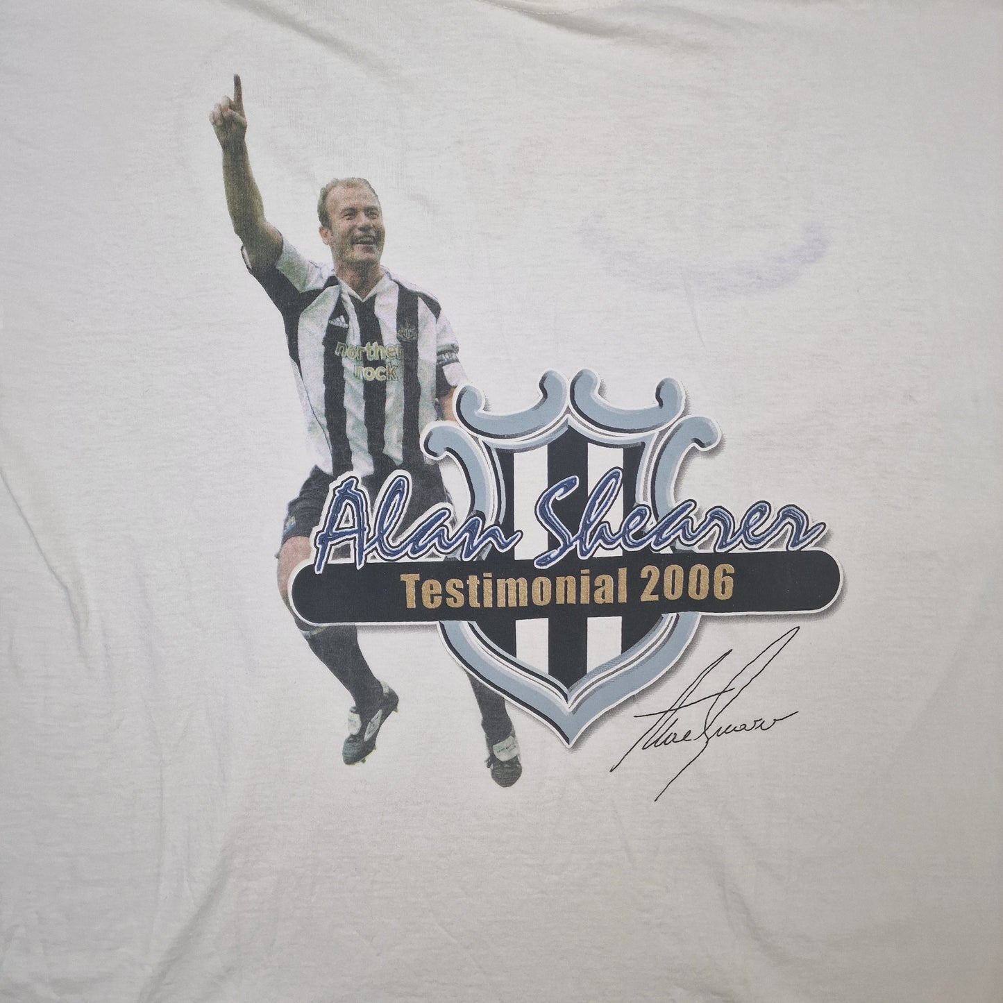 Alan Shearer 2006 Testimonial T-Shirt (L)