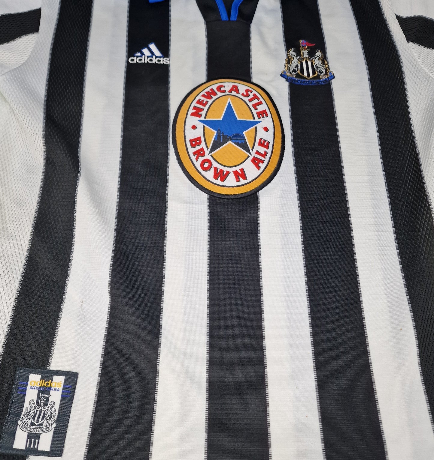 Newcastle United 1999/2000 Home Football Shirt (M Youth)