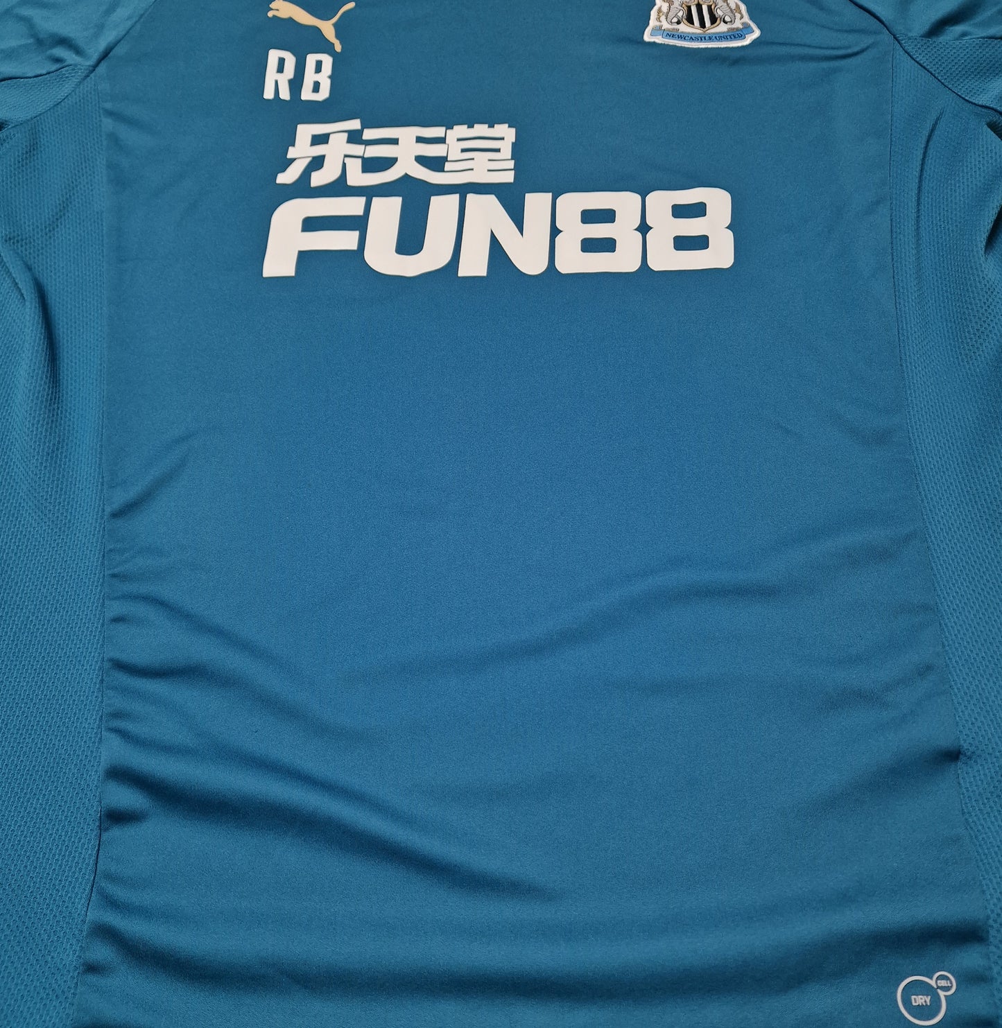 Newcastle United 2018/2019 Player Issue Training Shirt (3XL) Rafael Benítez