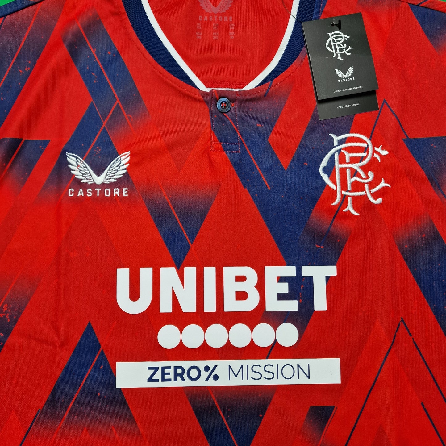 Glasgow Rangers 2023/2024 BNWT Fourth Football Shirt (2XL)