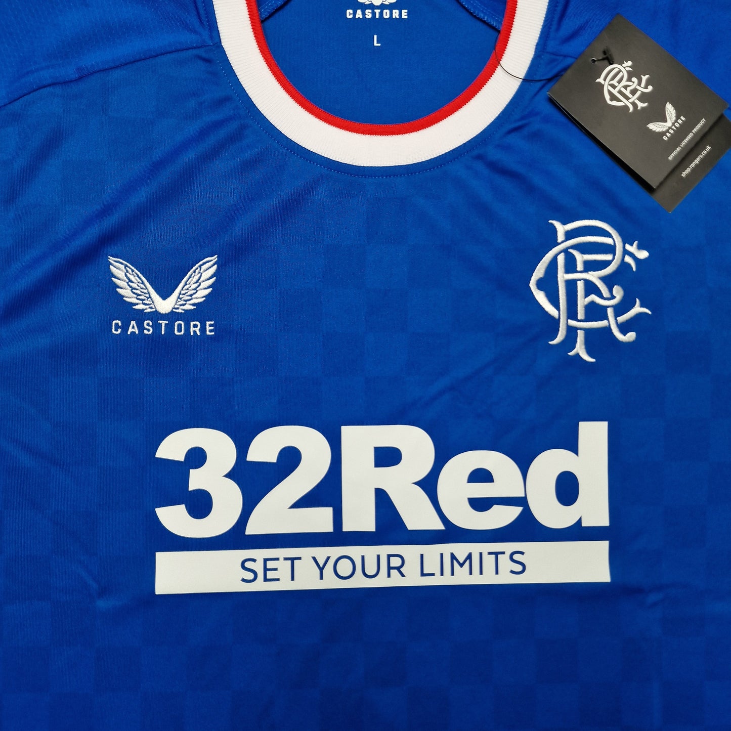 Glasgow Rangers 2022/2023 BNWT Home Football Shirt (L)
