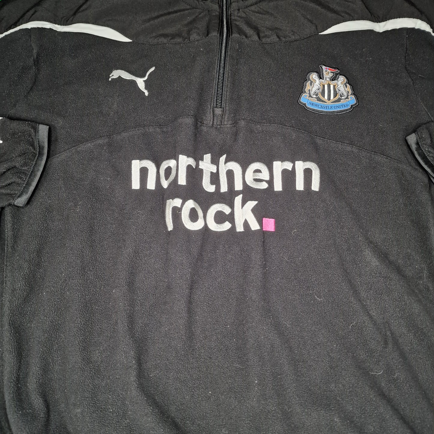 Newcastle United 2010/2011 Quarter Zip Training Fleece (XL)