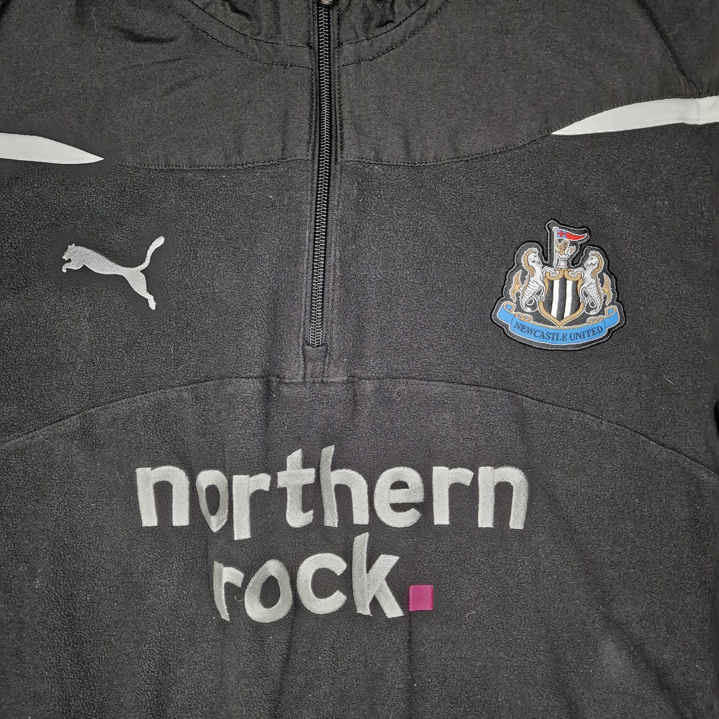 Newcastle United 2010/2011 Quarter Zip Training Fleece (XL)