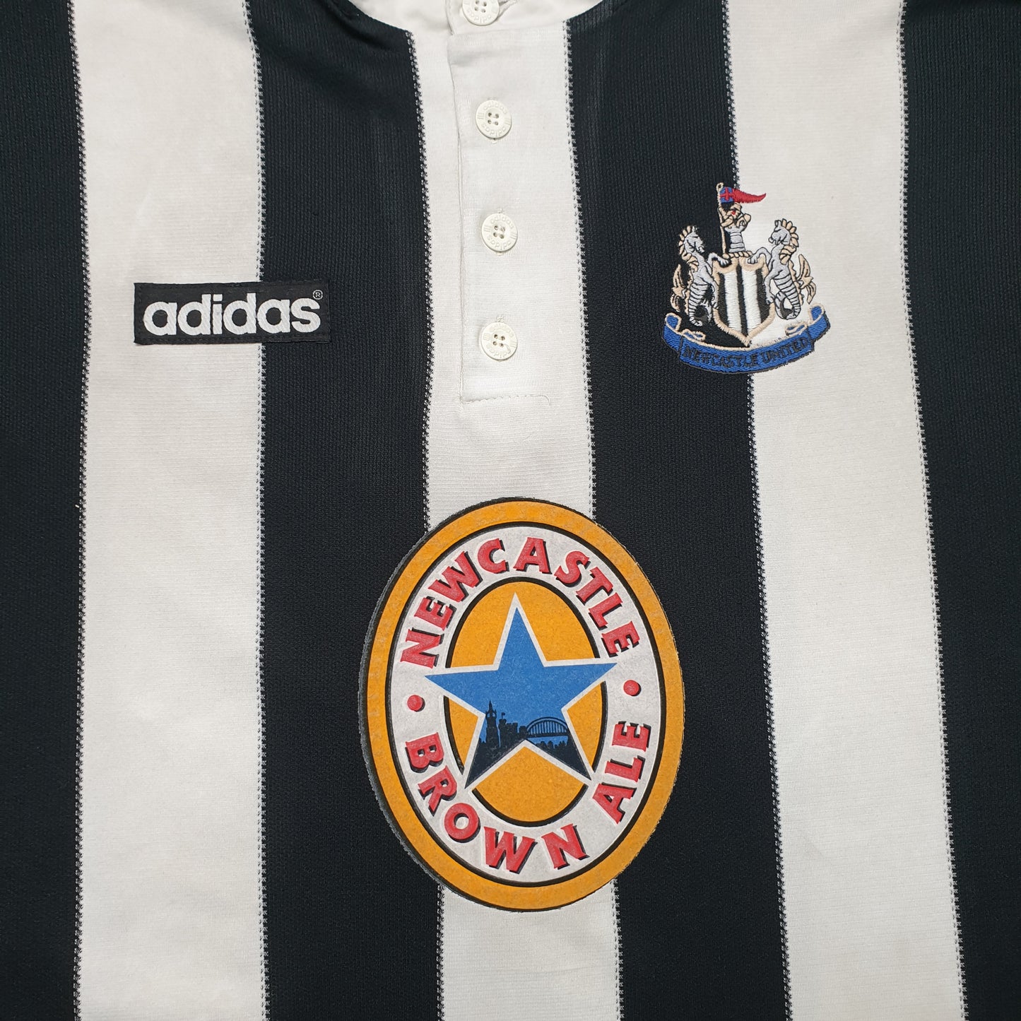 Newcastle United 1995/1997 Home Football Shirt (XL)