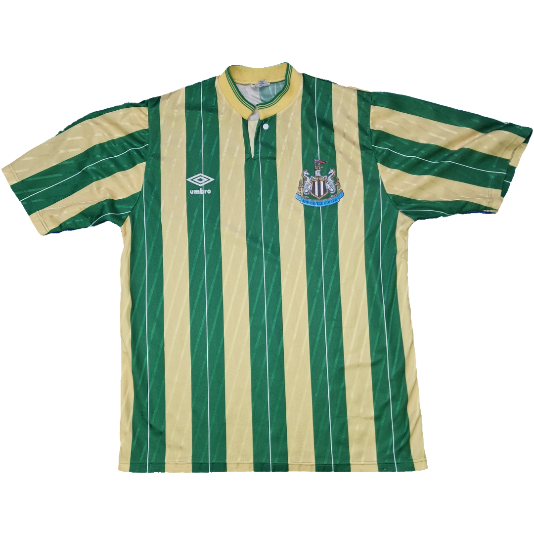 Newcastle United 1988/1990 Away Football Shirt (L)