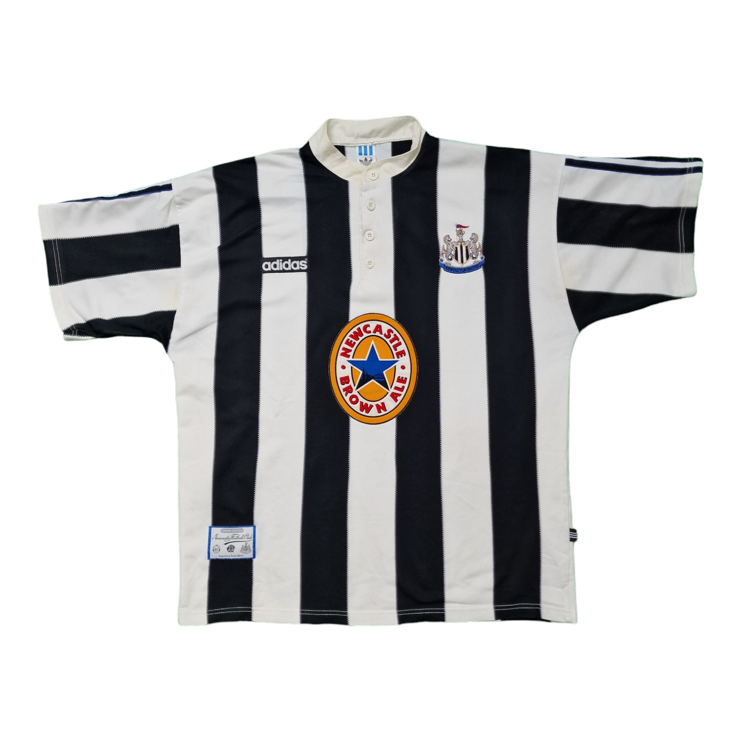 Newcastle United 1995/1997 Home Football Shirt (XL)