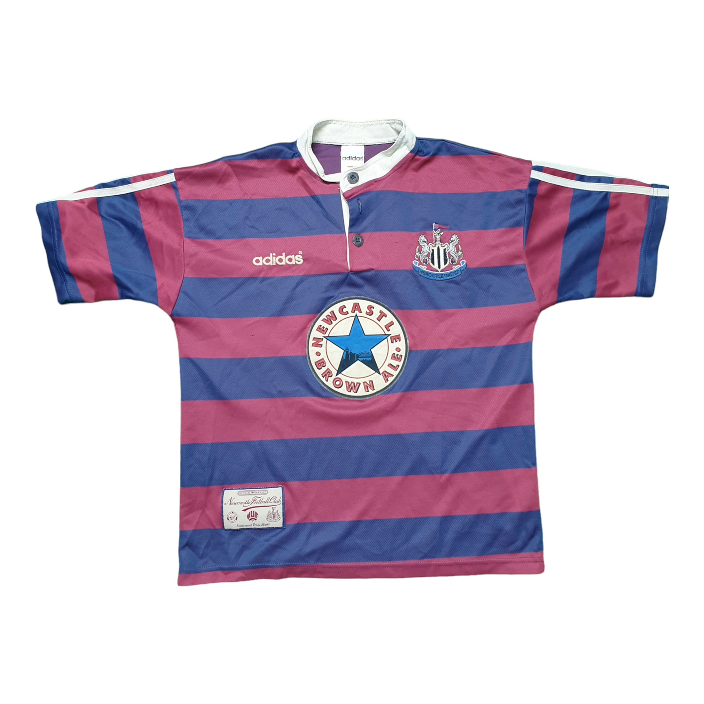 Newcastle United 1995/1996 Away Football Shirt (SS/L Youth)