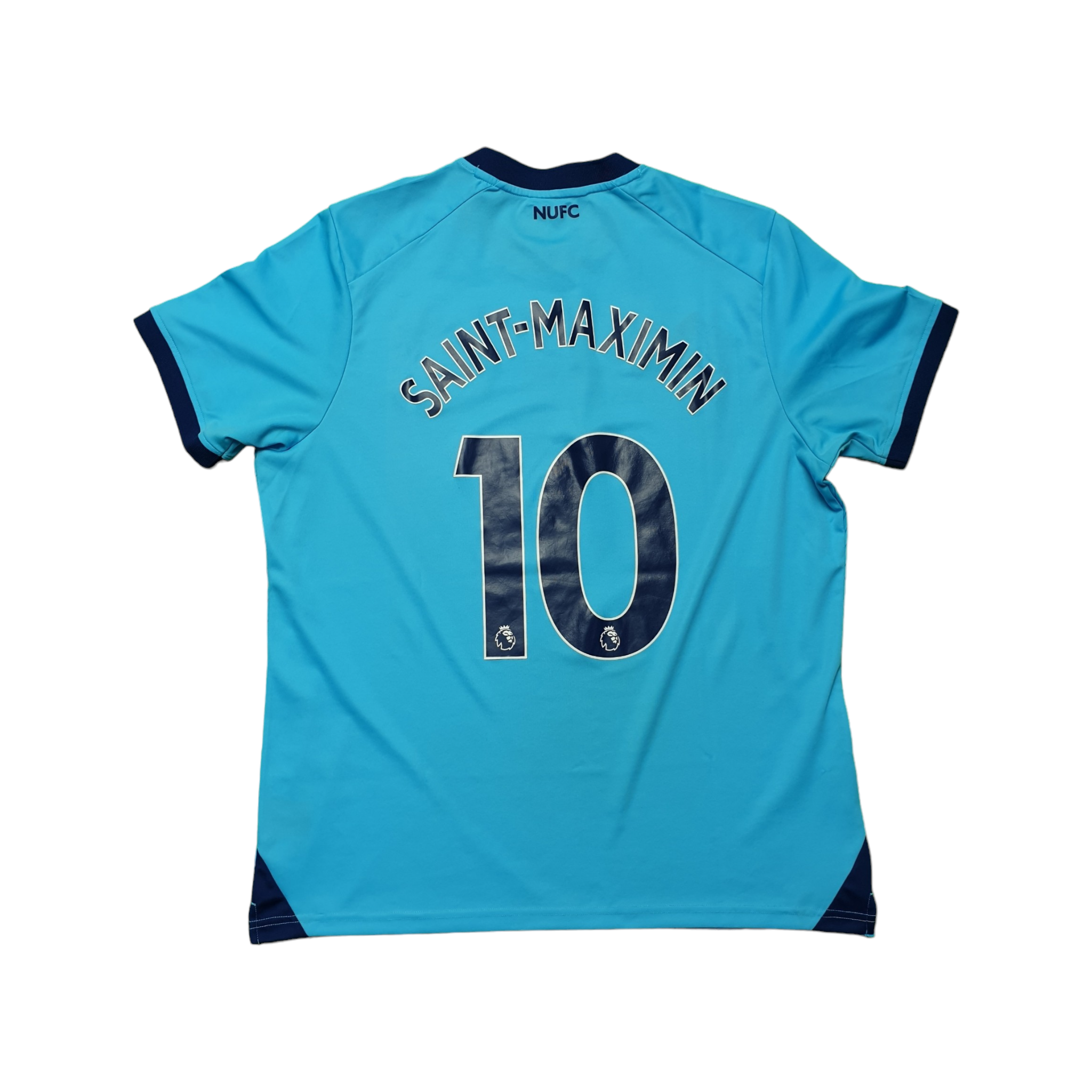 Flocage Officiel Newcastle – Saint-Maximin 2019-2023, Premier League, Blanc, Footpress