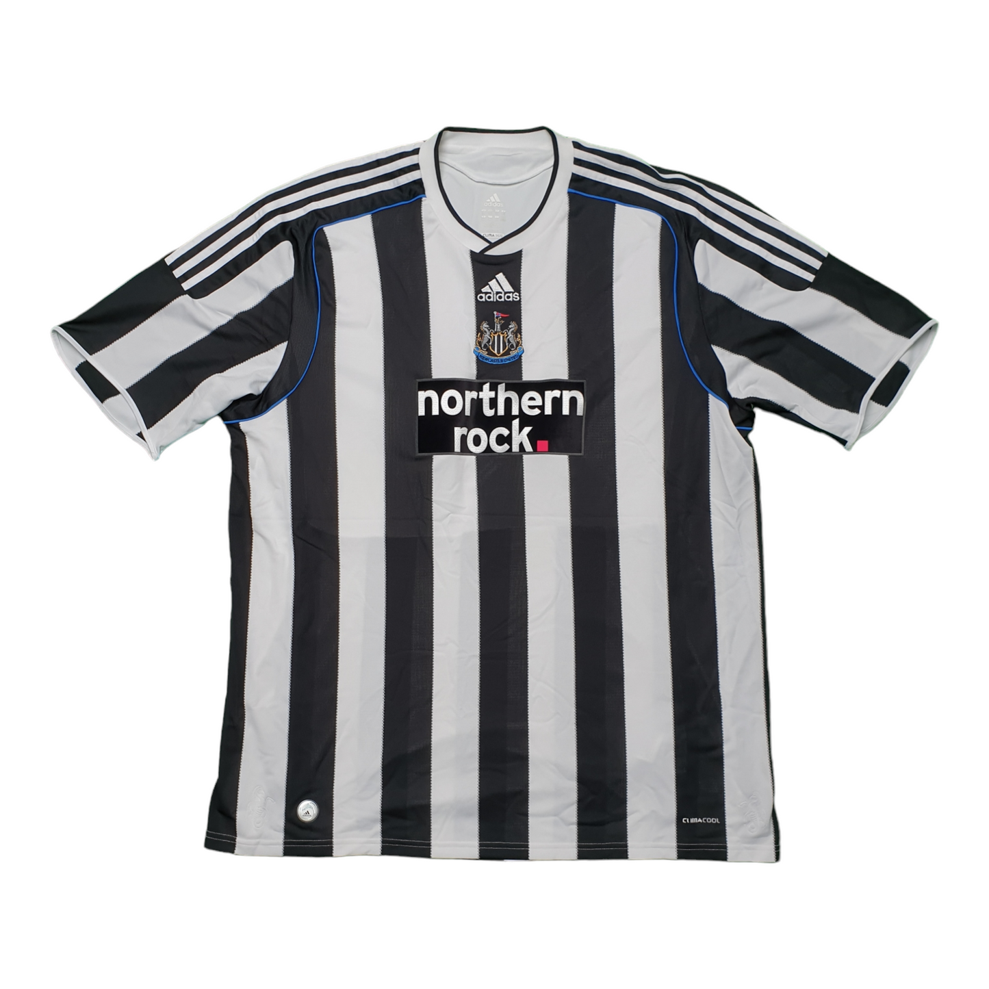 Newcastle United 2009/2010 Home Football Shirt (3XL) Sir Bobby 4 NUFC