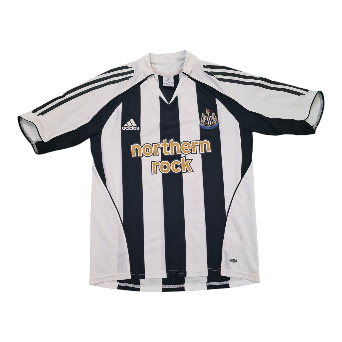 Newcastle United 2005/2007 Home Football Shirt (S) Solano 4