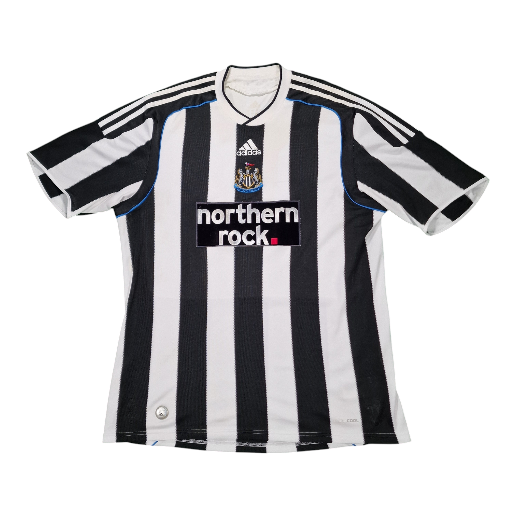 Newcastle United 2009/2010 Home Football Shirt (L) – Toon Kit