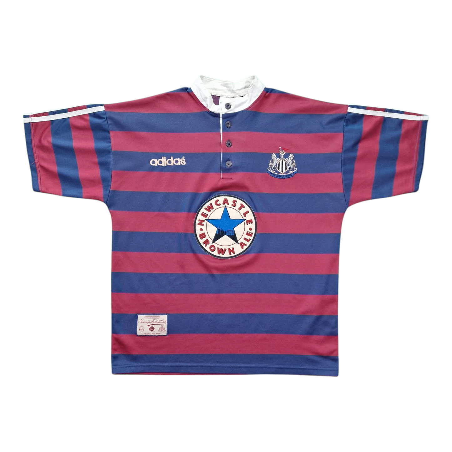 Newcastle United 1995/1996 Away Football Shirt (L)
