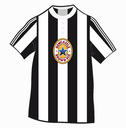 Newcastle United 1995/1997  Home Football Shirt Print