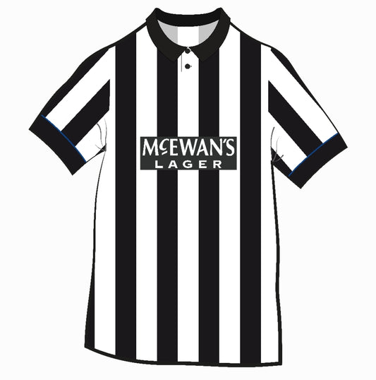 Newcastle United 1993/1995  Home Football Shirt Print