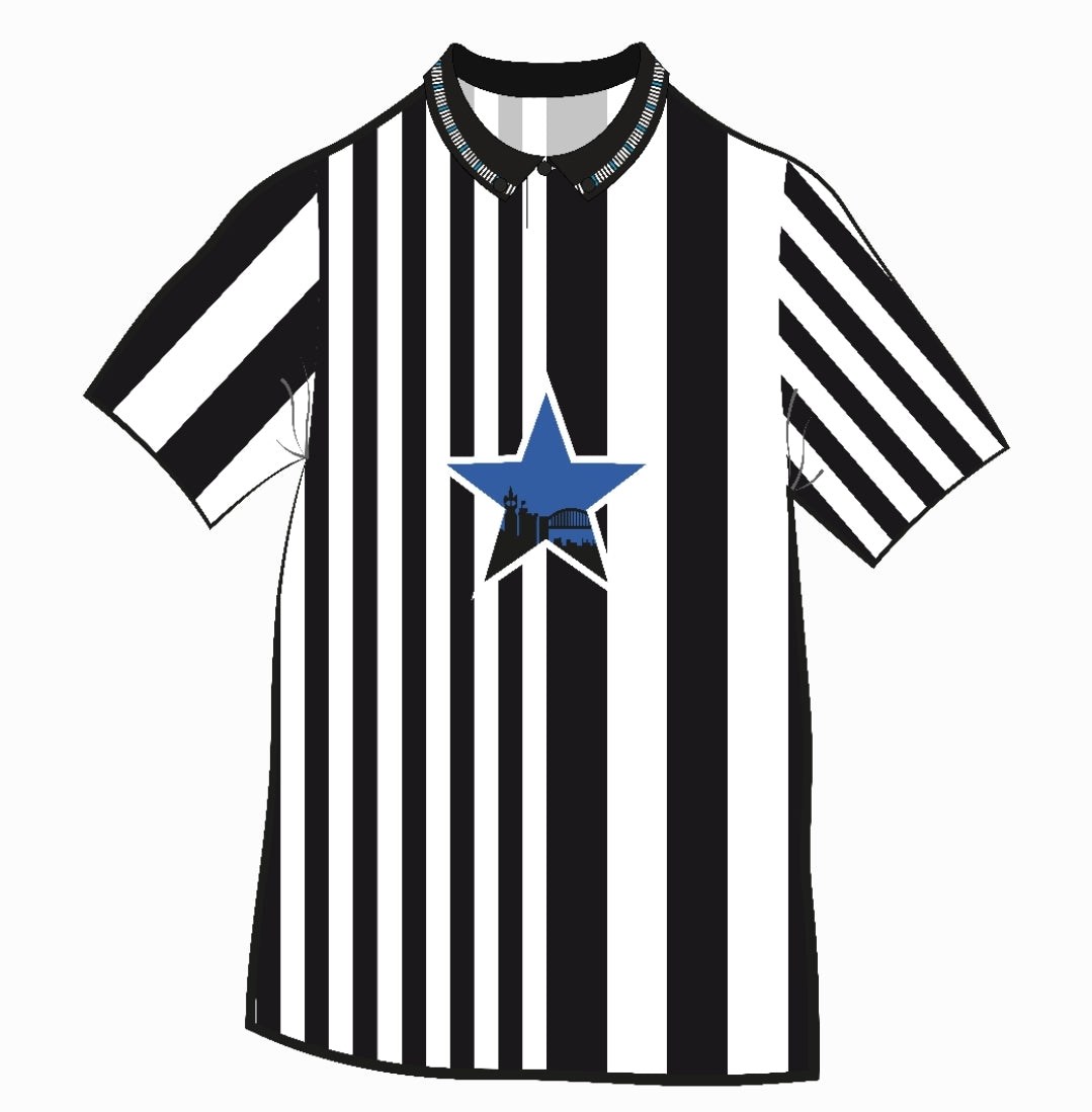 Newcastle United 1991/1993 Home Football Shirt Print