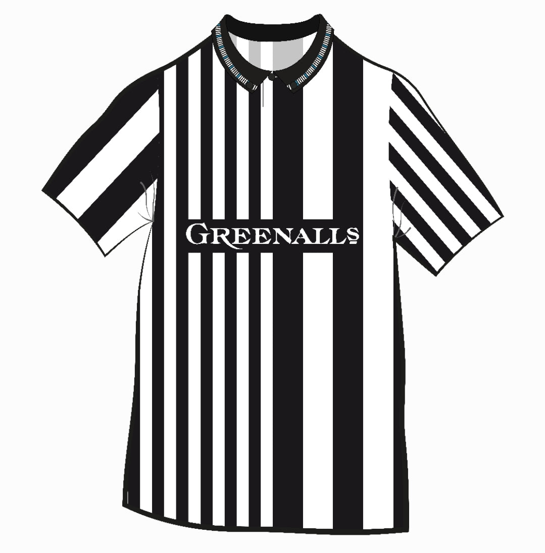 Newcastle United 1990/1991 Home Football Shirt Print