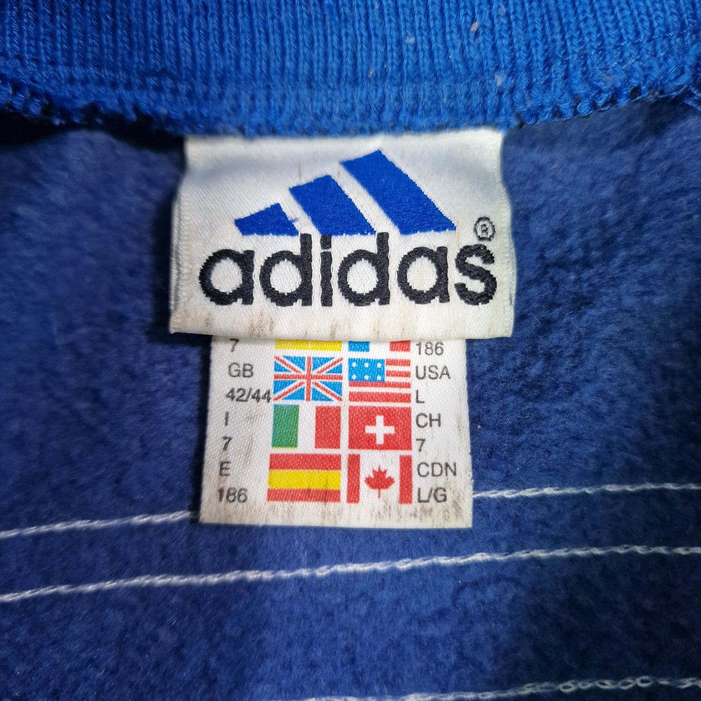 Newcastle United 1998/1999 Adidas Training Sweatshirt (L)