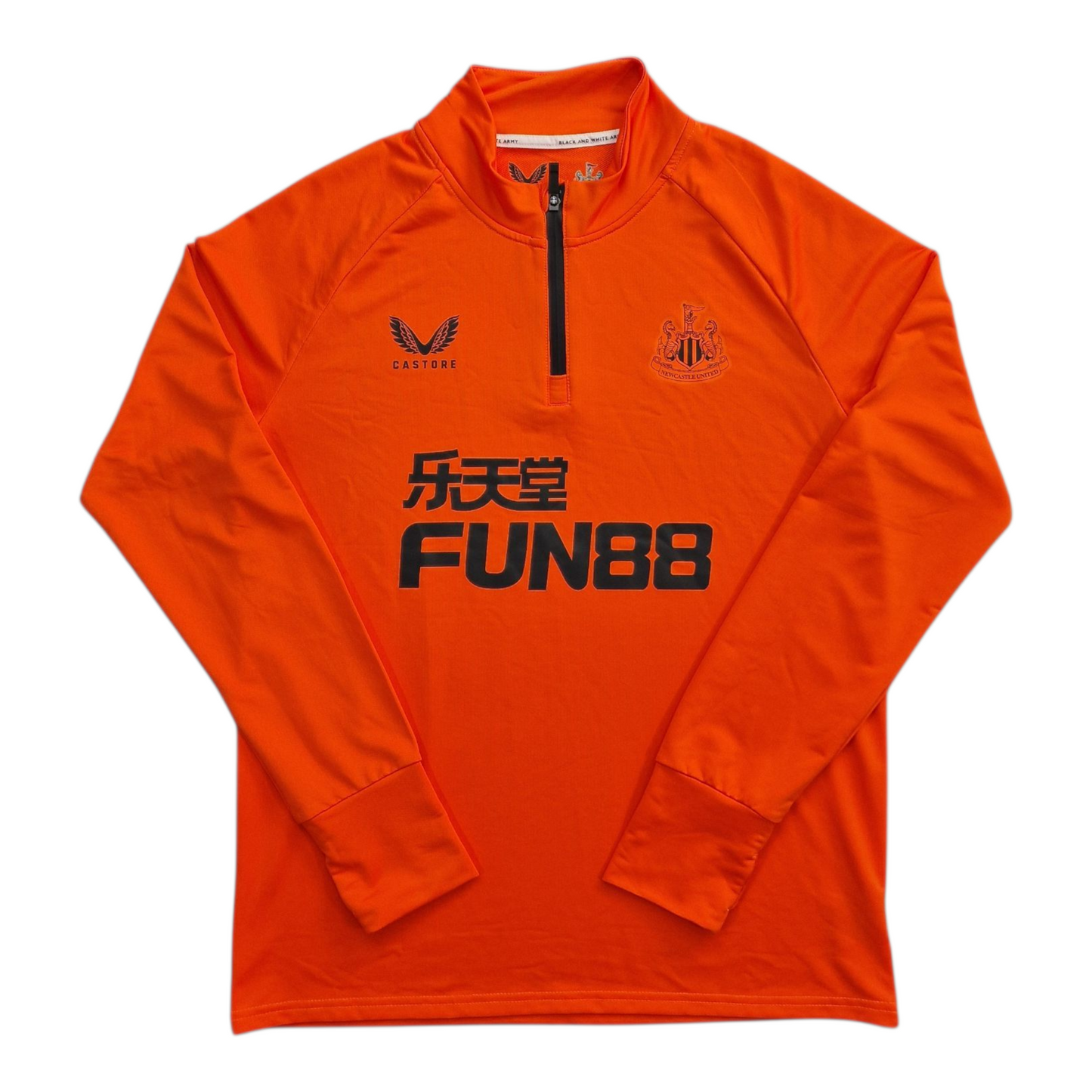 Newcastle United 2021/2022 Castore Quarter Zip Training Top (L)