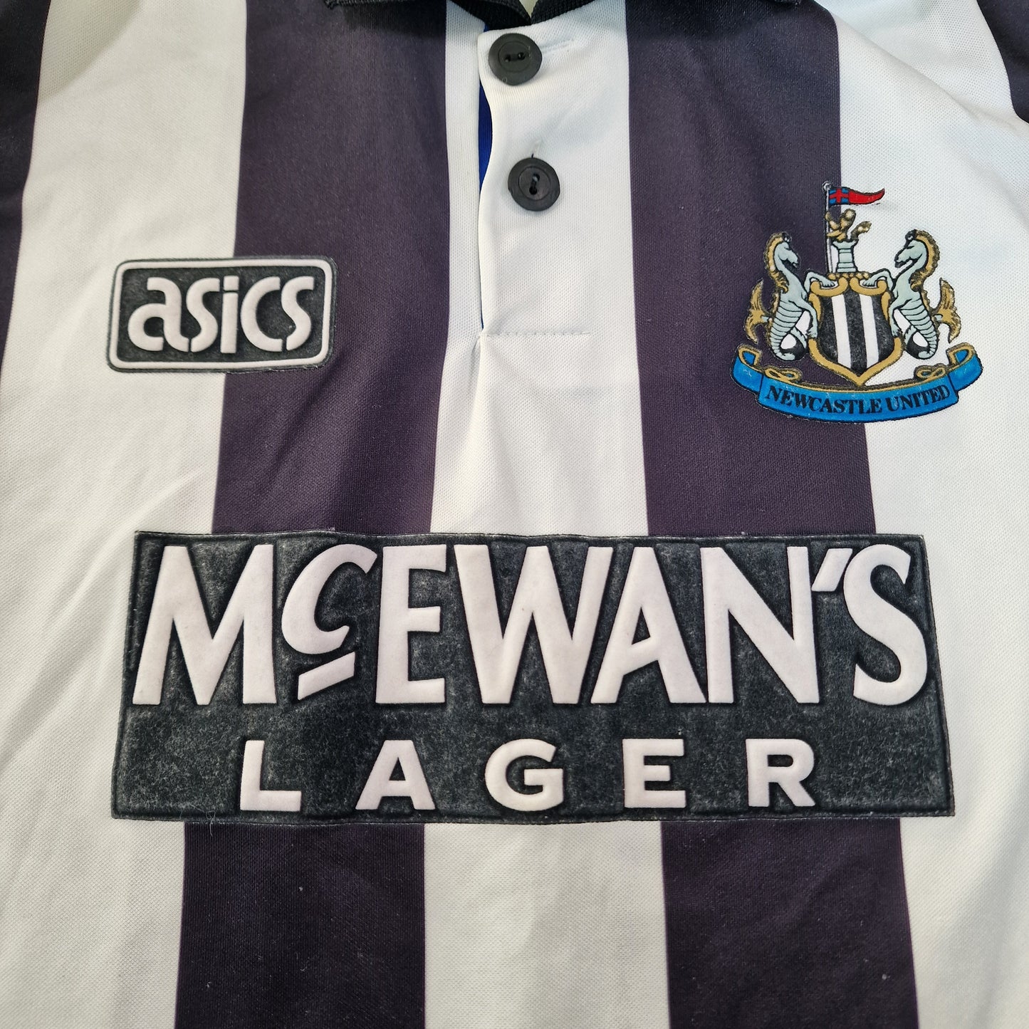 Newcastle United 1993/1994 Home Football Shirt (Youth L)