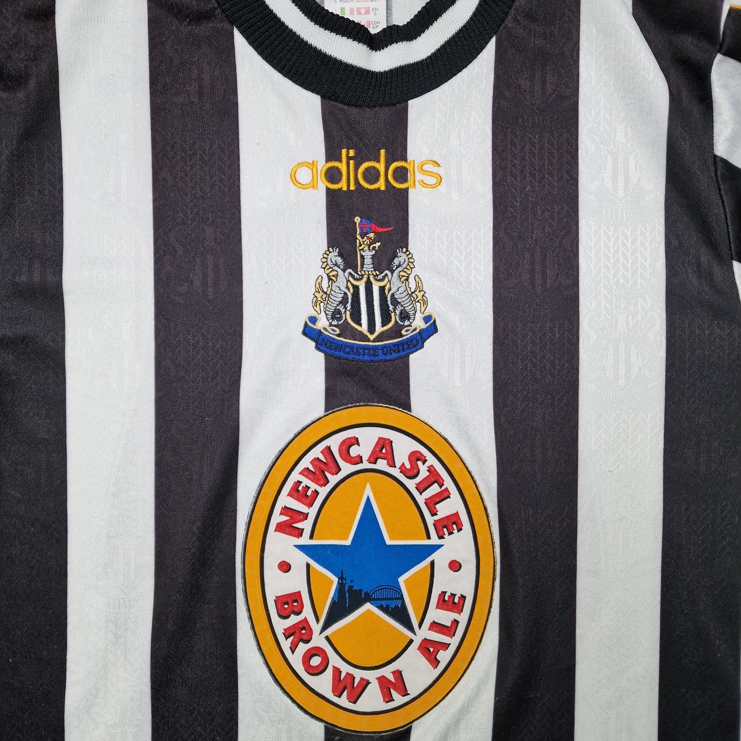 Newcastle United 1997/1999 Home Football Shirt (S)