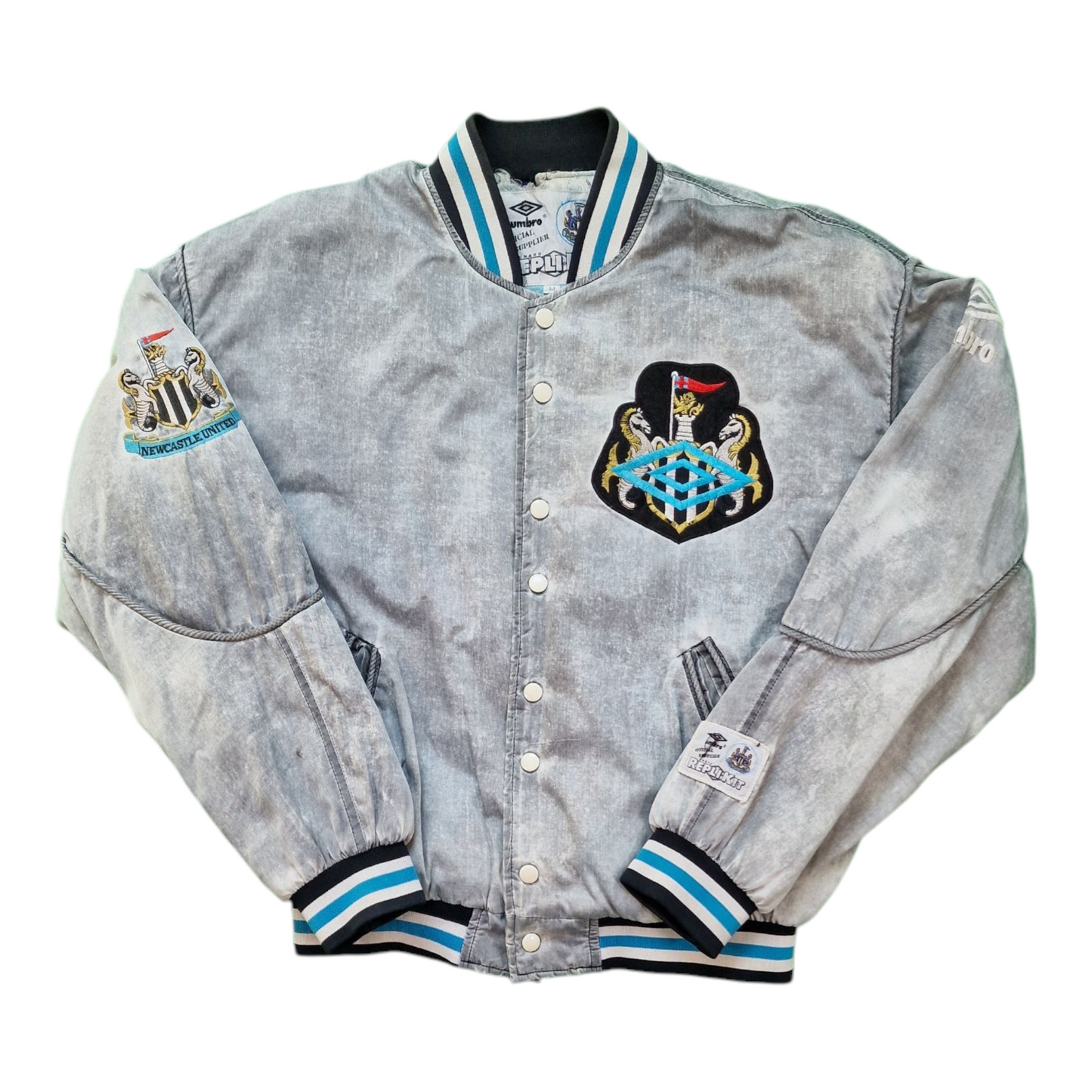 Newcastle United 1990/1992 Umbro Bomber Jacket (M)
