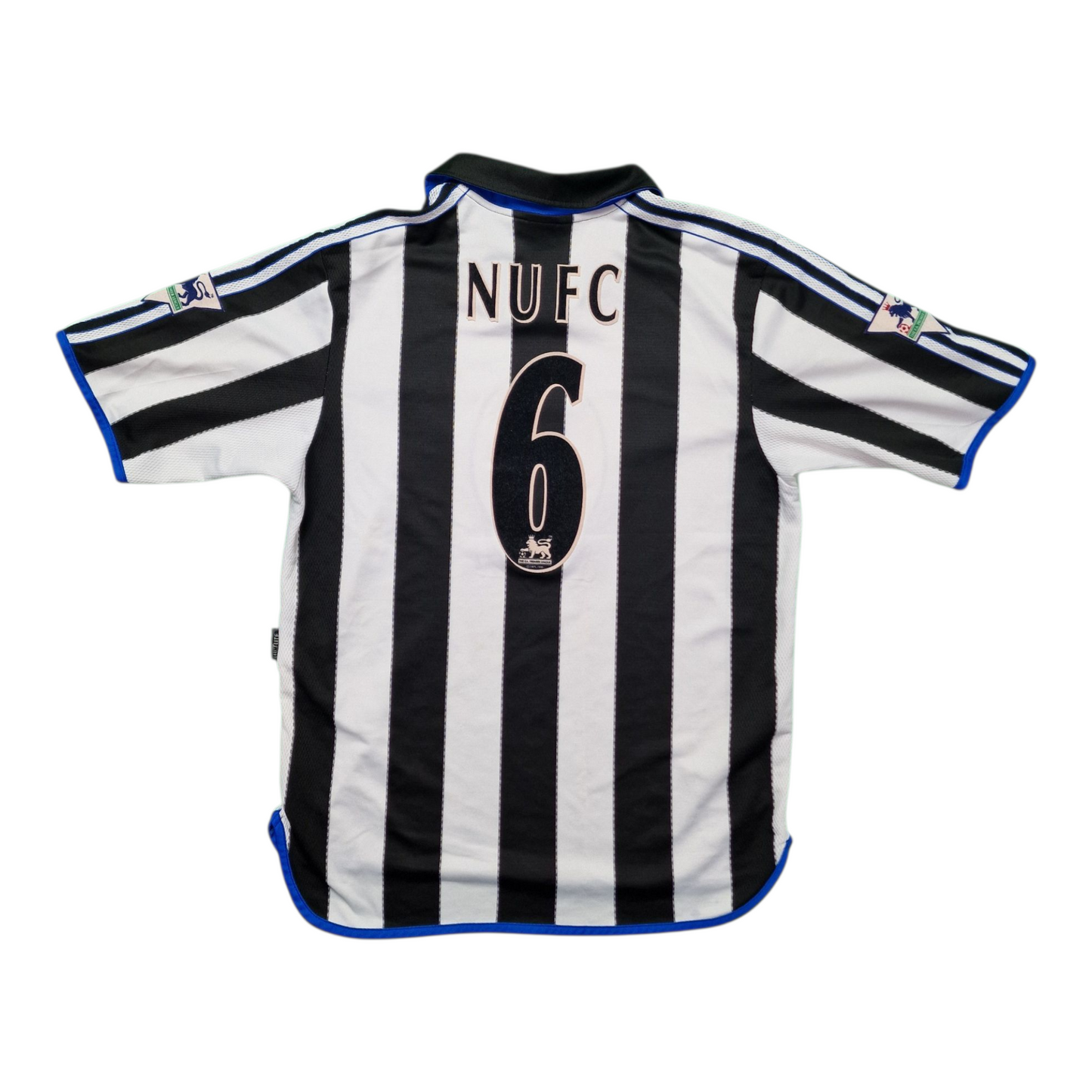 Newcastle United 1999/2000 Home Football Shirt (M) 'NUFC 6'