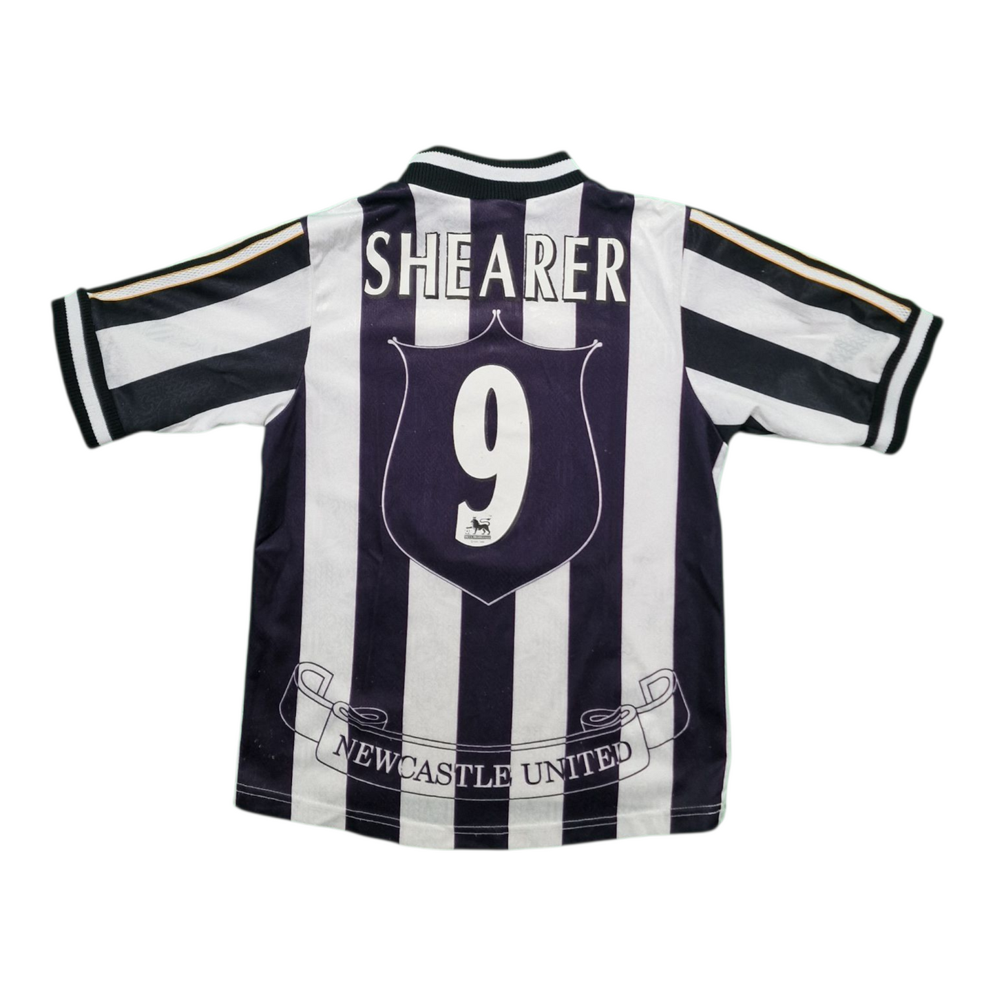Newcastle United 1997/1999 Home Football Shirt (L Youth) 'Shearer 9'