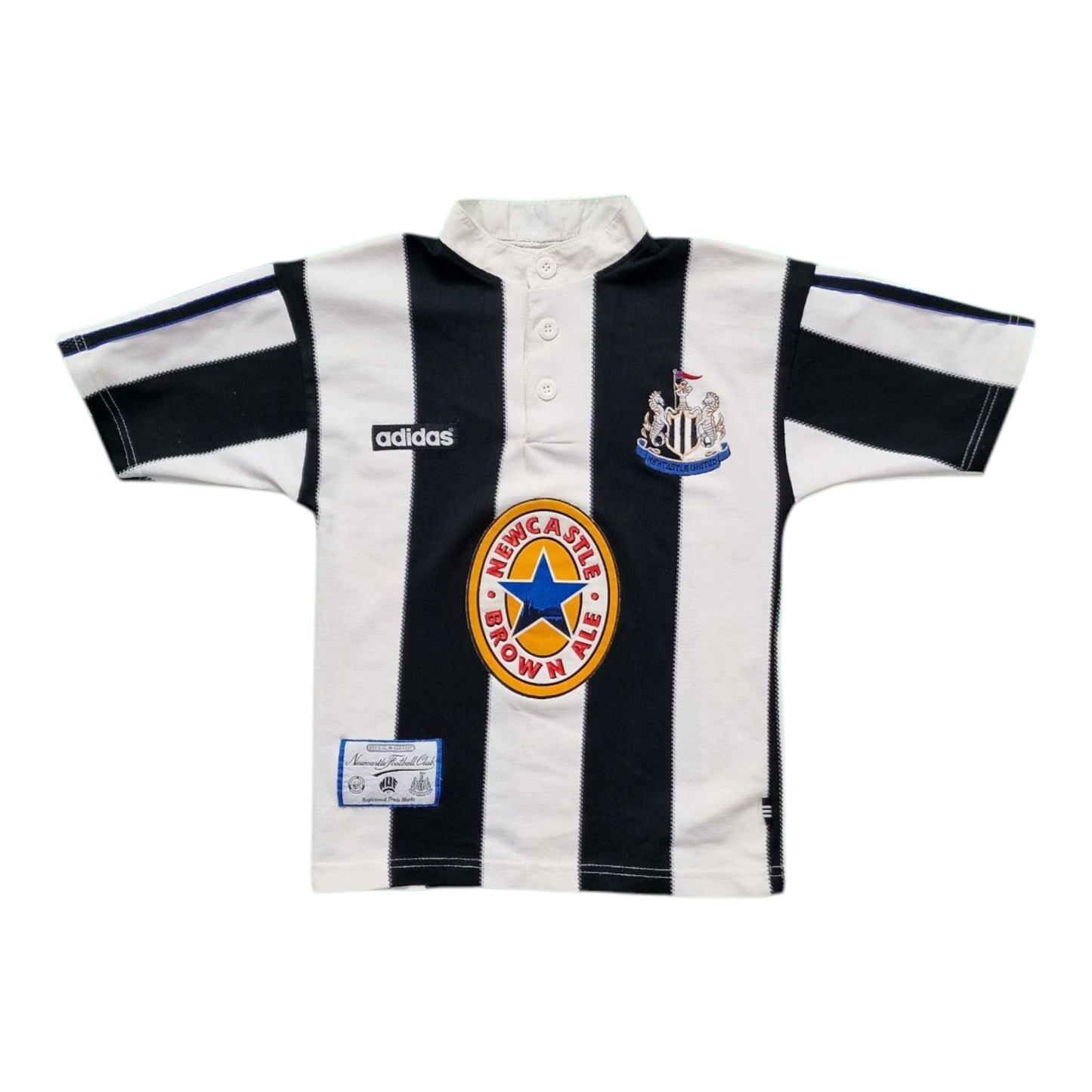 Newcastle United 1995/1996 Home Football Shirt (Youth XXS)