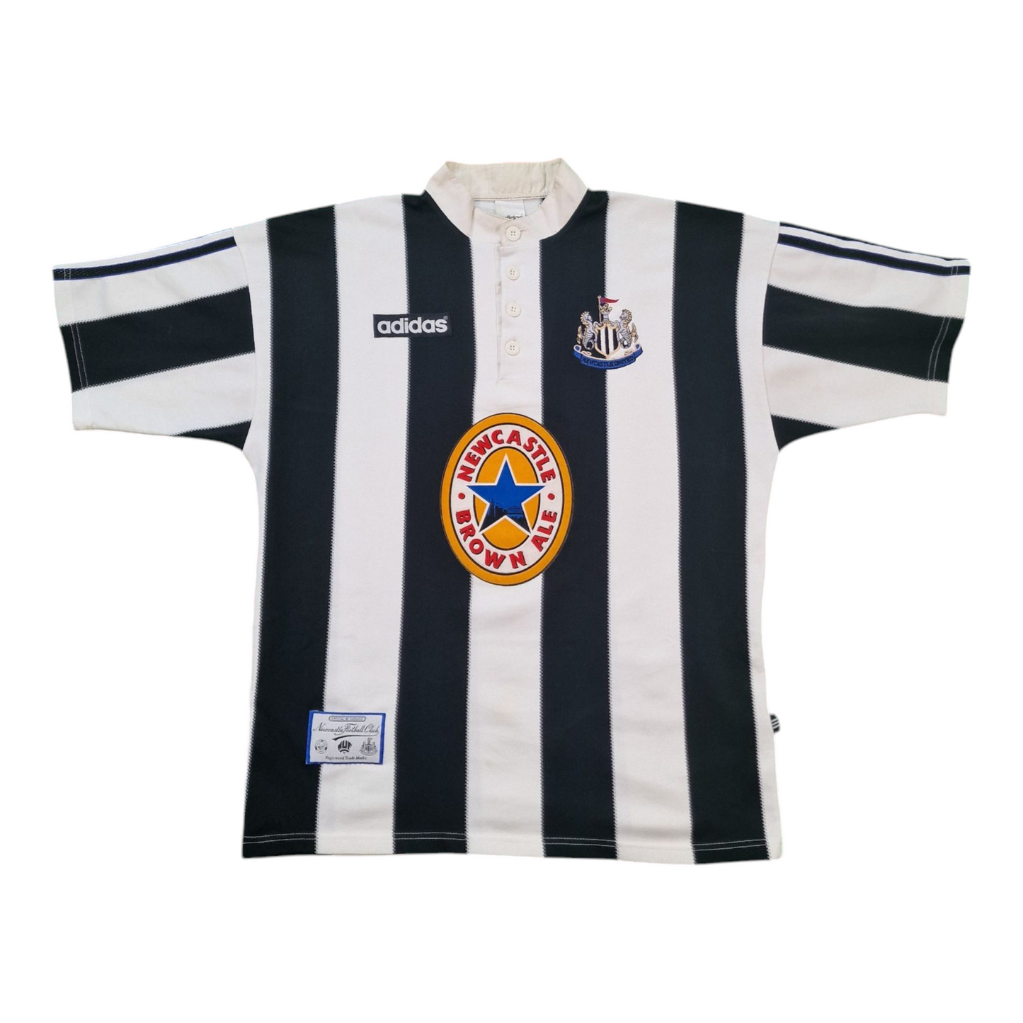 Newcastle United 1995/1997 Home Football Shirt (M)