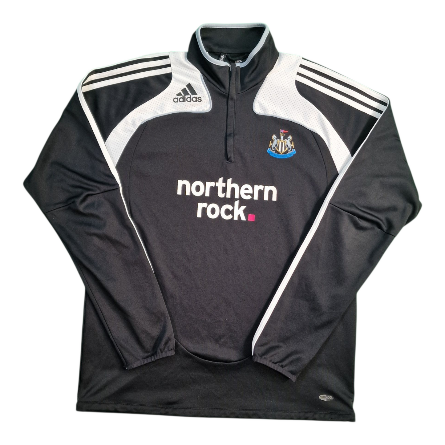 Newcastle United 2007/2009 Training Quarter Zip Jumper (L)