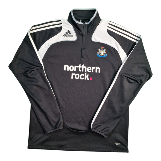 Newcastle United 2007/2009 Training Quarter Zip Jumper (L)
