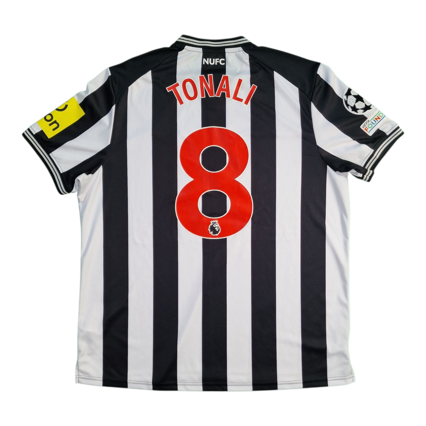 Newcastle United 2023/2024 Home Football Shirt 'Tonali 8' (2XL)