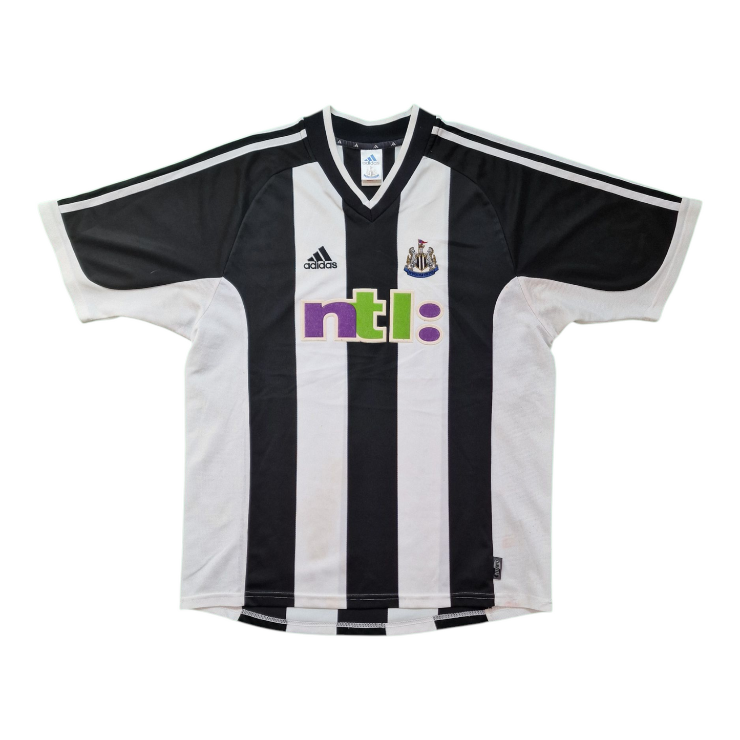 Newcastle United 2001/2002 Home Football Shirt (L)