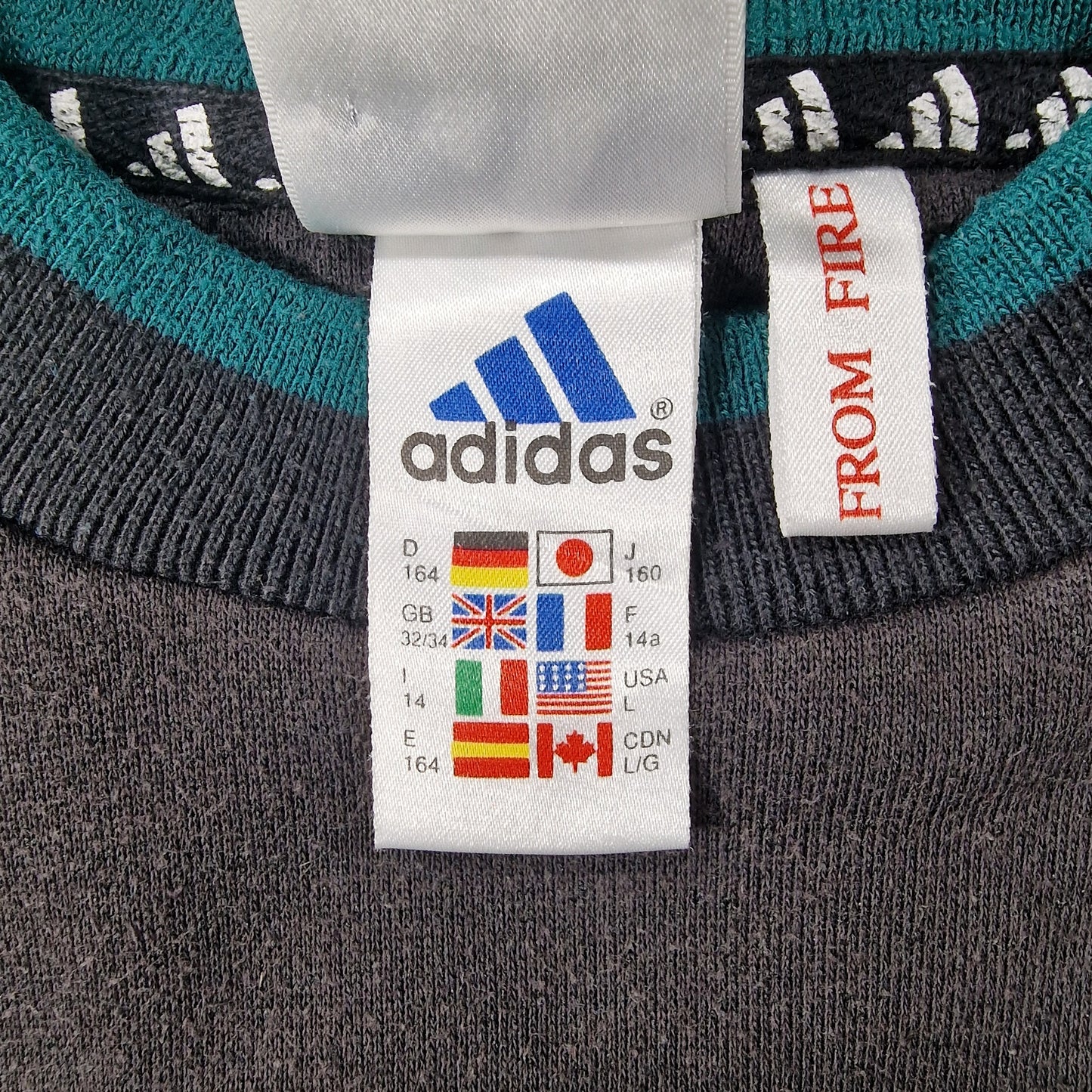 Newcastle United 1999/2000 Adidas Training Sweatshirt (XS)