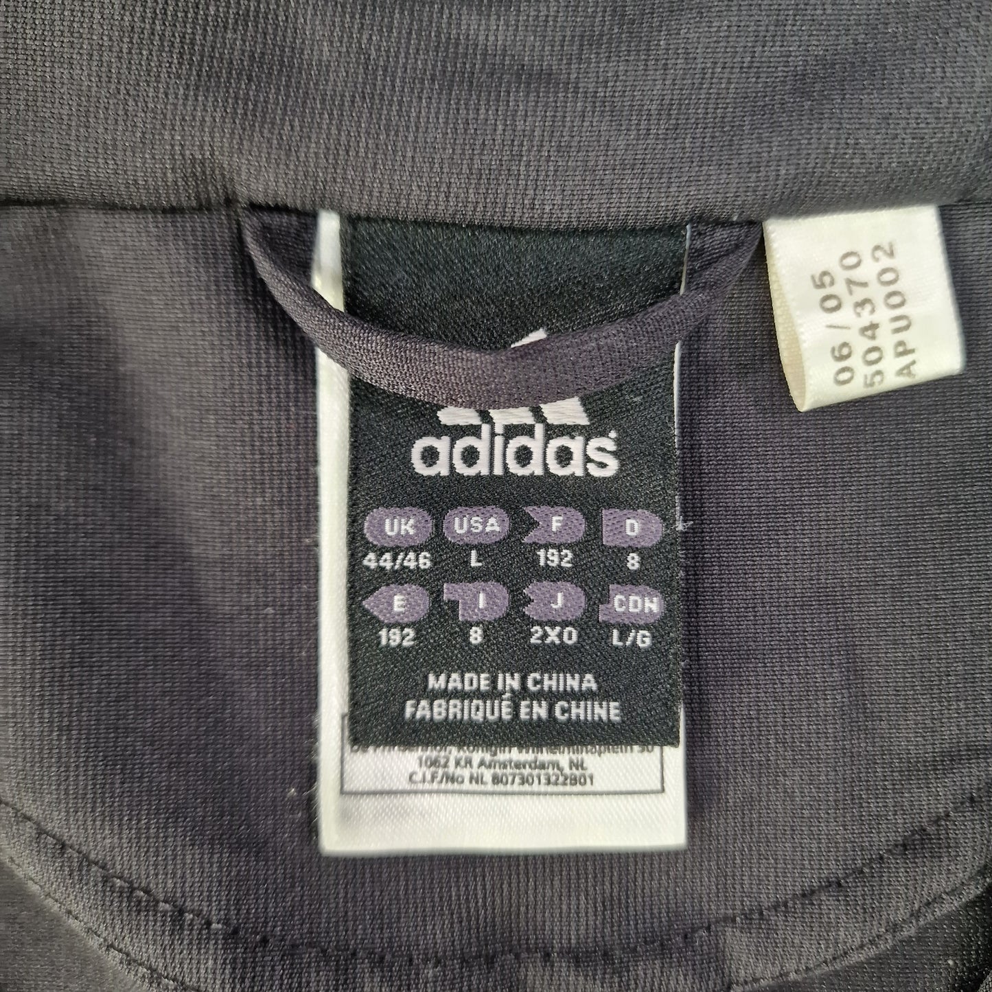 Newcastle United 2005/2007 Adidas 1/2 Zip Training Top (L)