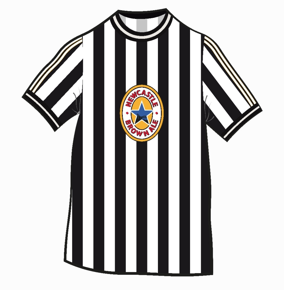 Newcastle United 1997/1999 Home Football Shirt Print