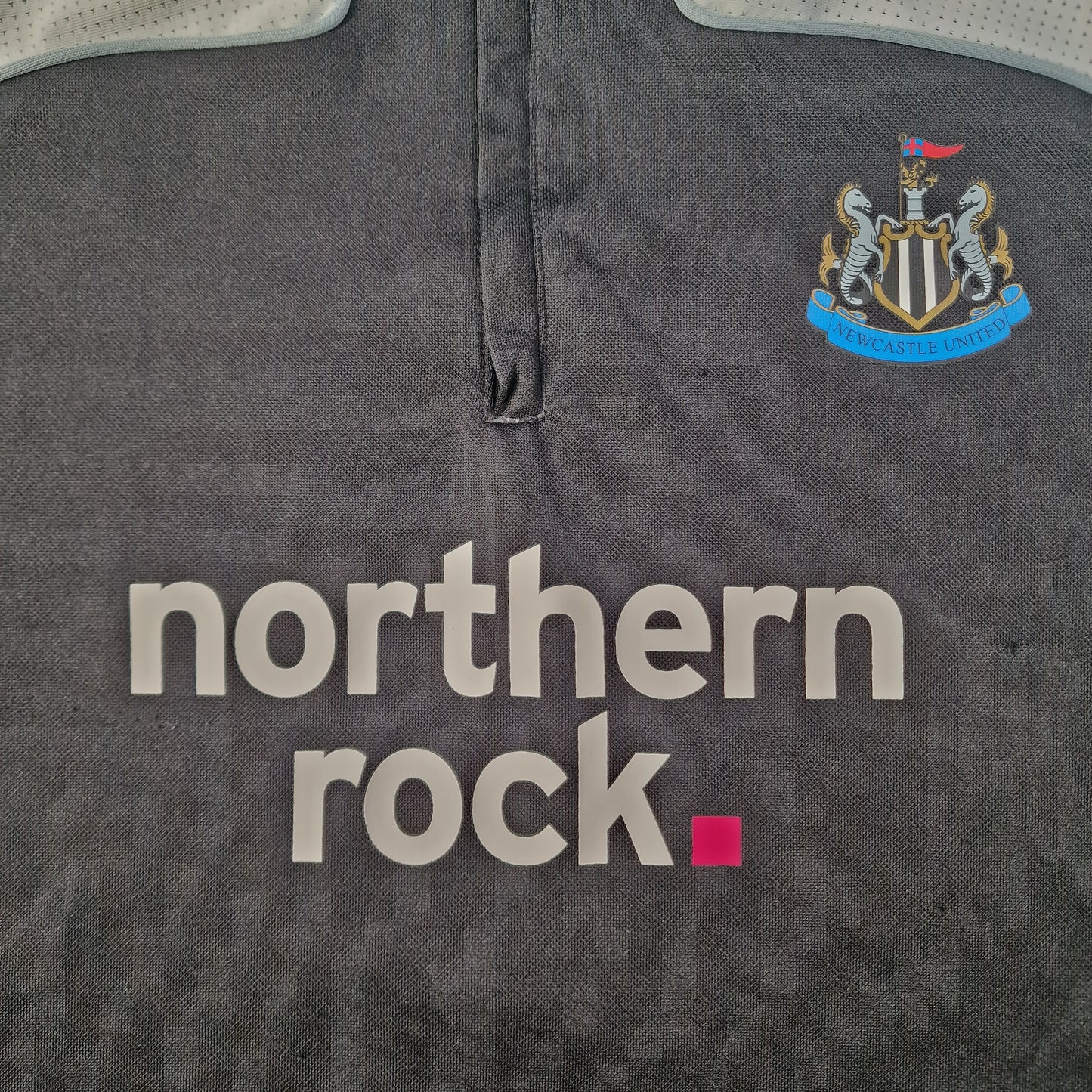 Newcastle United 2007/2009 Training Quarter Zip Jumper (L)