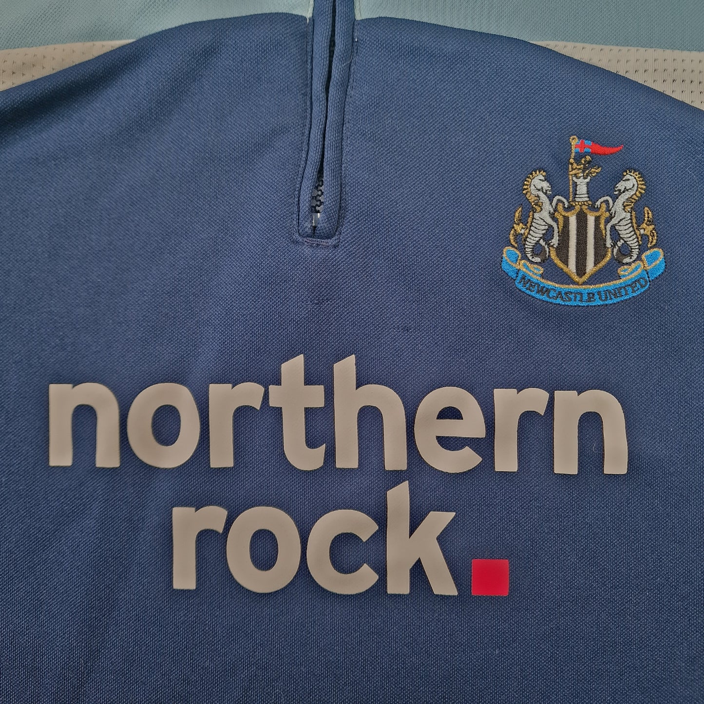 Newcastle United 2007/2008 Training Quarter Zip Jumper (S)