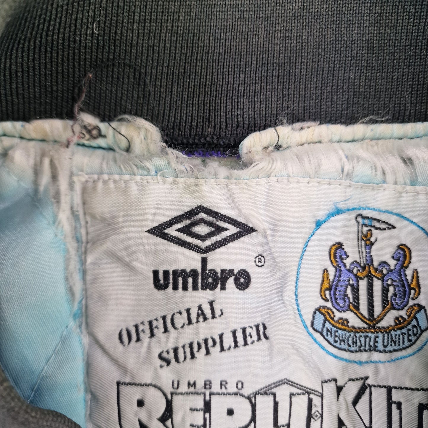 Newcastle United 1990/1992 Umbro Bomber Jacket (M)