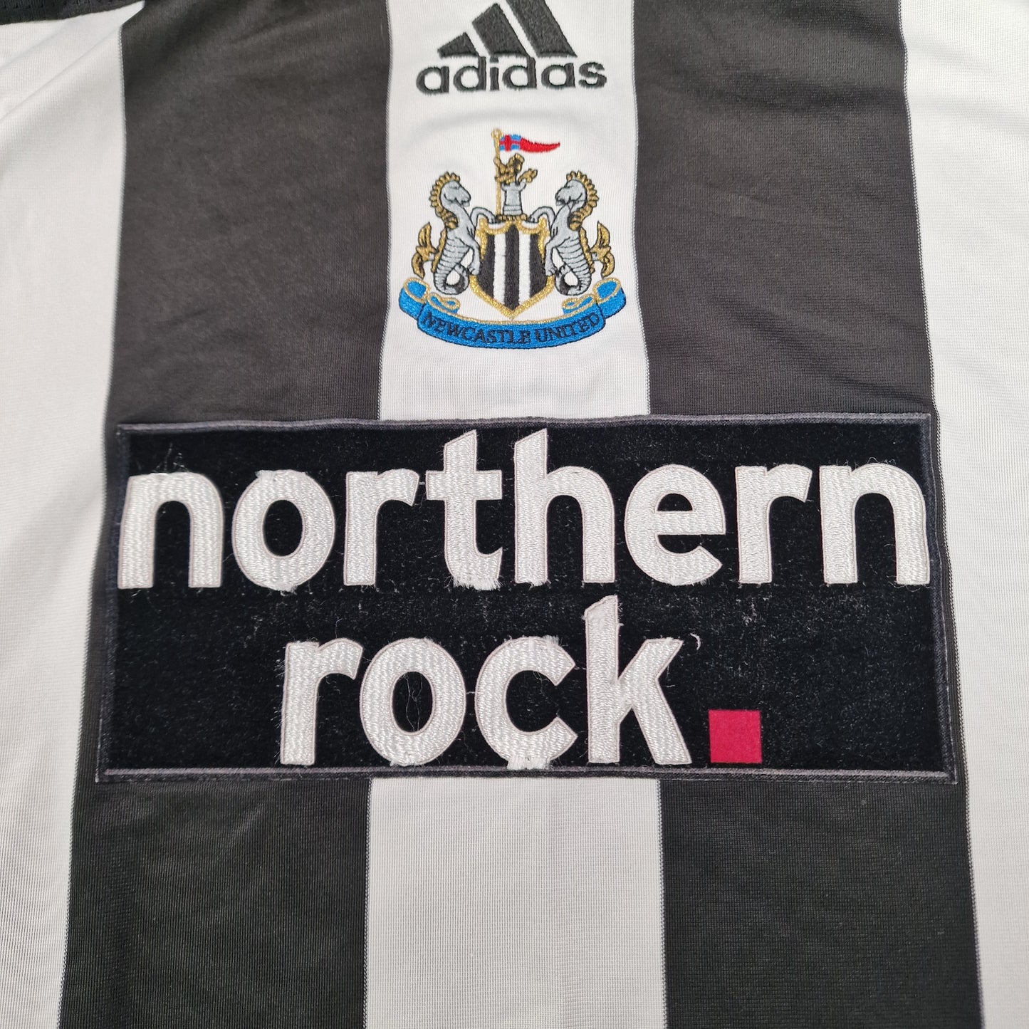 Newcastle United 2007/2009 Home Football Shirt (L)