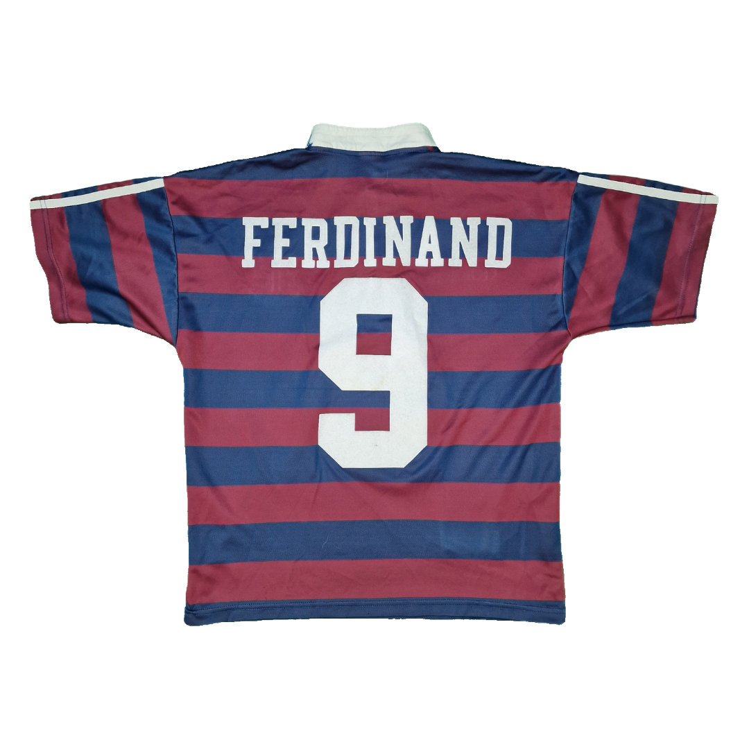 Newcastle United 1995/1996 Away Football Shirt (S) Ferdinand 9