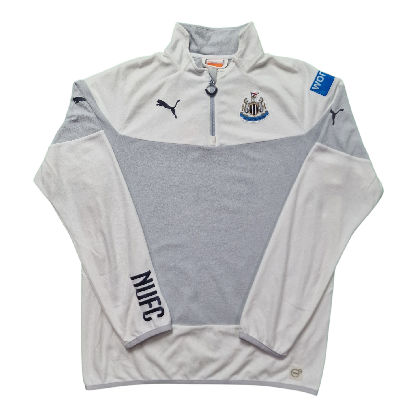 Newcastle United 2014/2015 1/4 Zip Training Fleece (L)