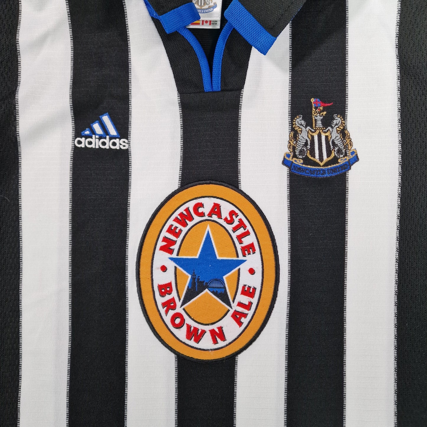 Newcastle United 1999/2000 Home Football Shirt (L Youth)