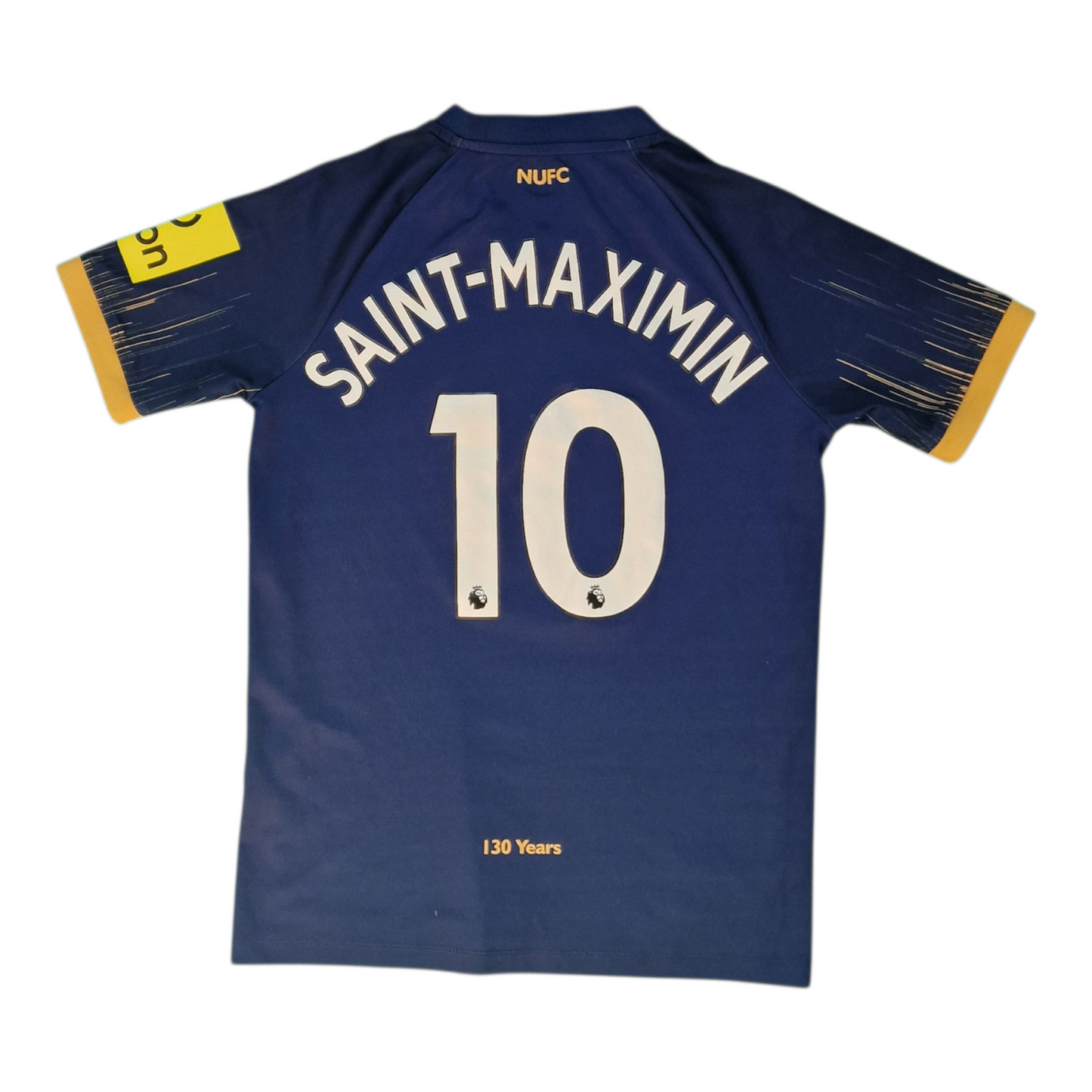 Newcastle United 2022/2023 Kids Away Football Shirt 'Saint-Maximin 10' (Youth L)