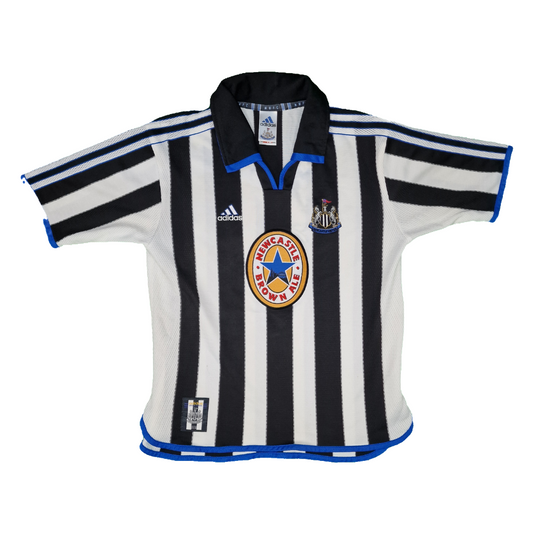 Newcastle United 1999/2000 Home Football Shirt (M Youth)