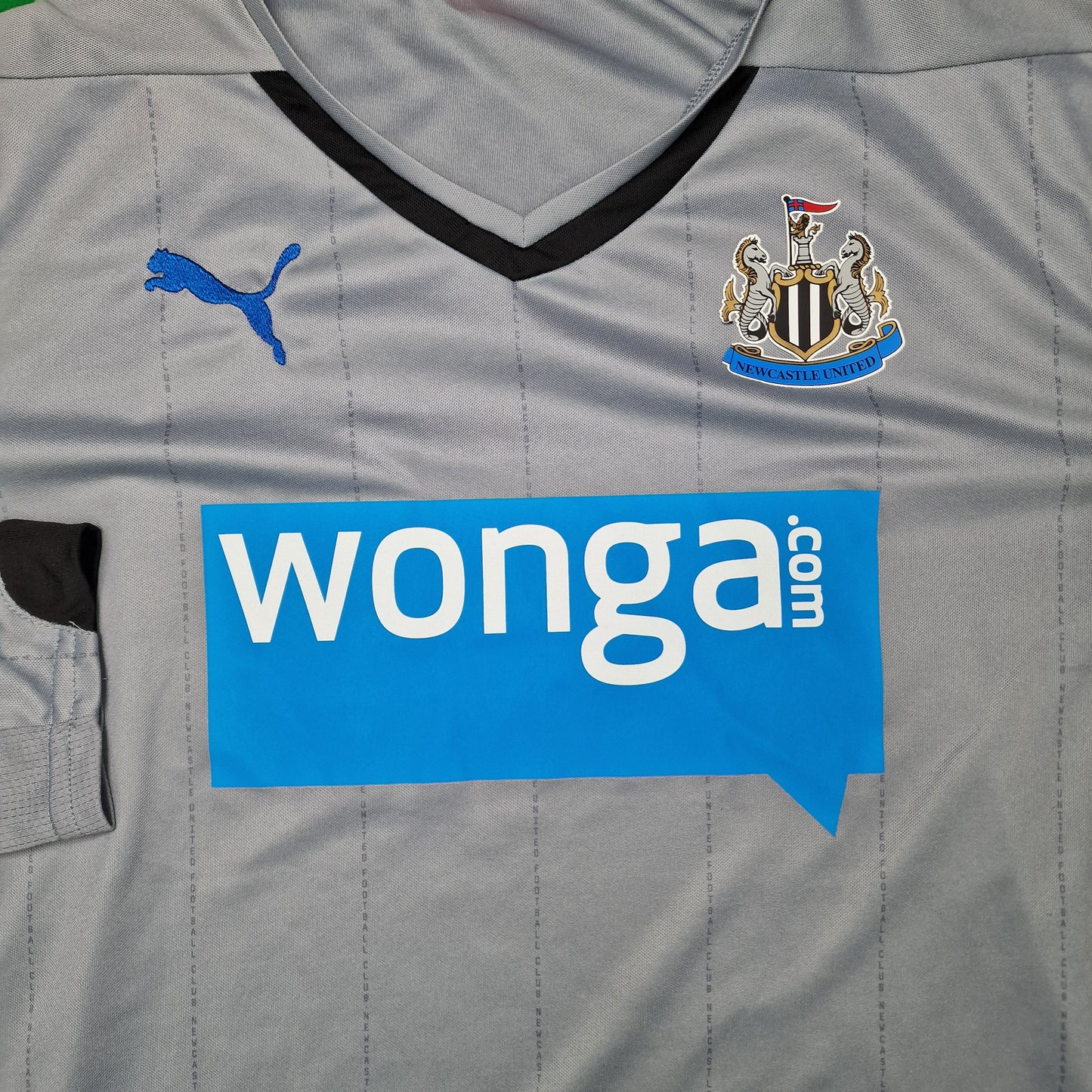 Newcastle United 2014/2015 Long-Sleeve Away Football Shirt (M)