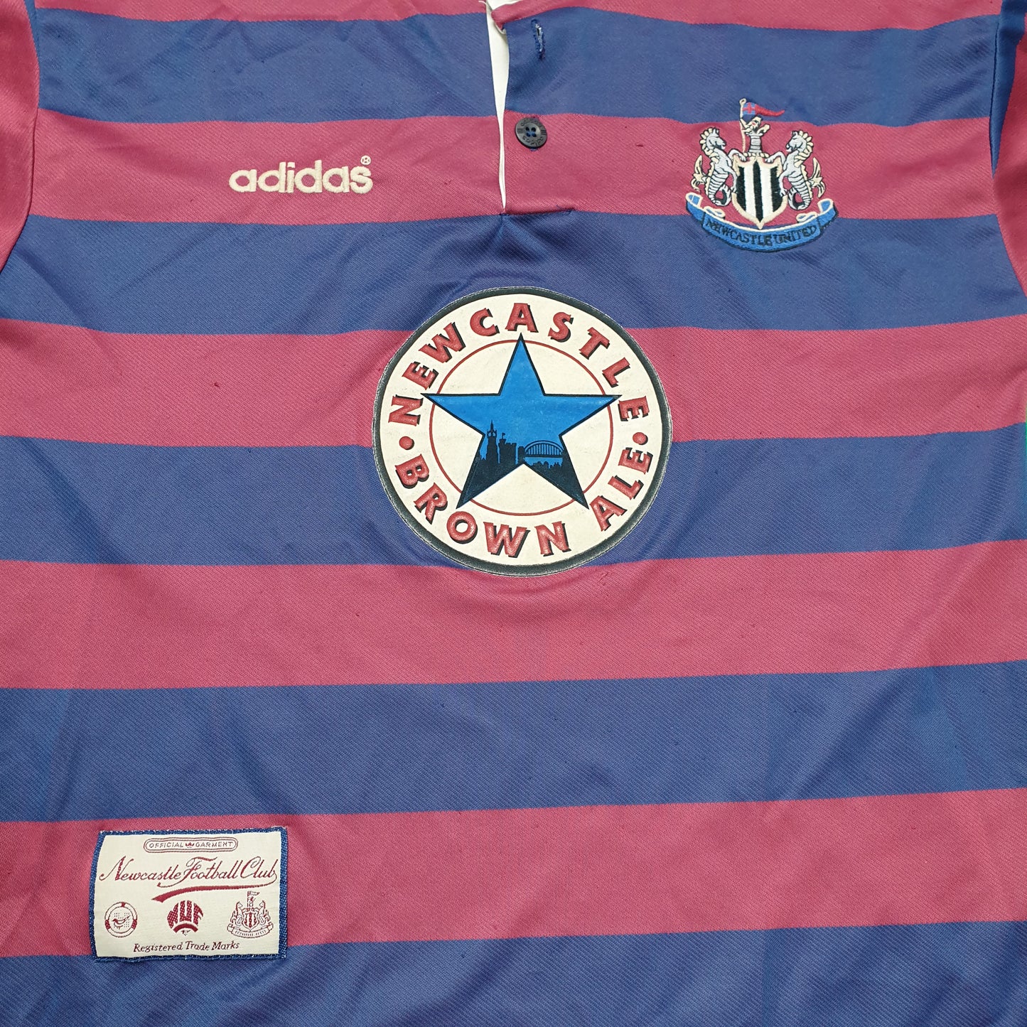 Newcastle United 1995/1996 Away Football Shirt (SS/L Youth)