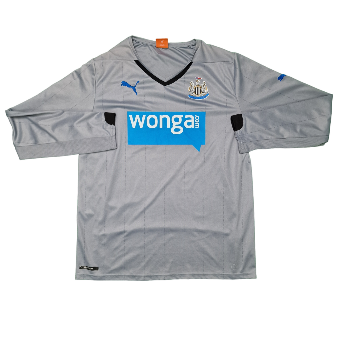 Newcastle United 2014/2015 Long-Sleeve Away Football Shirt (M)