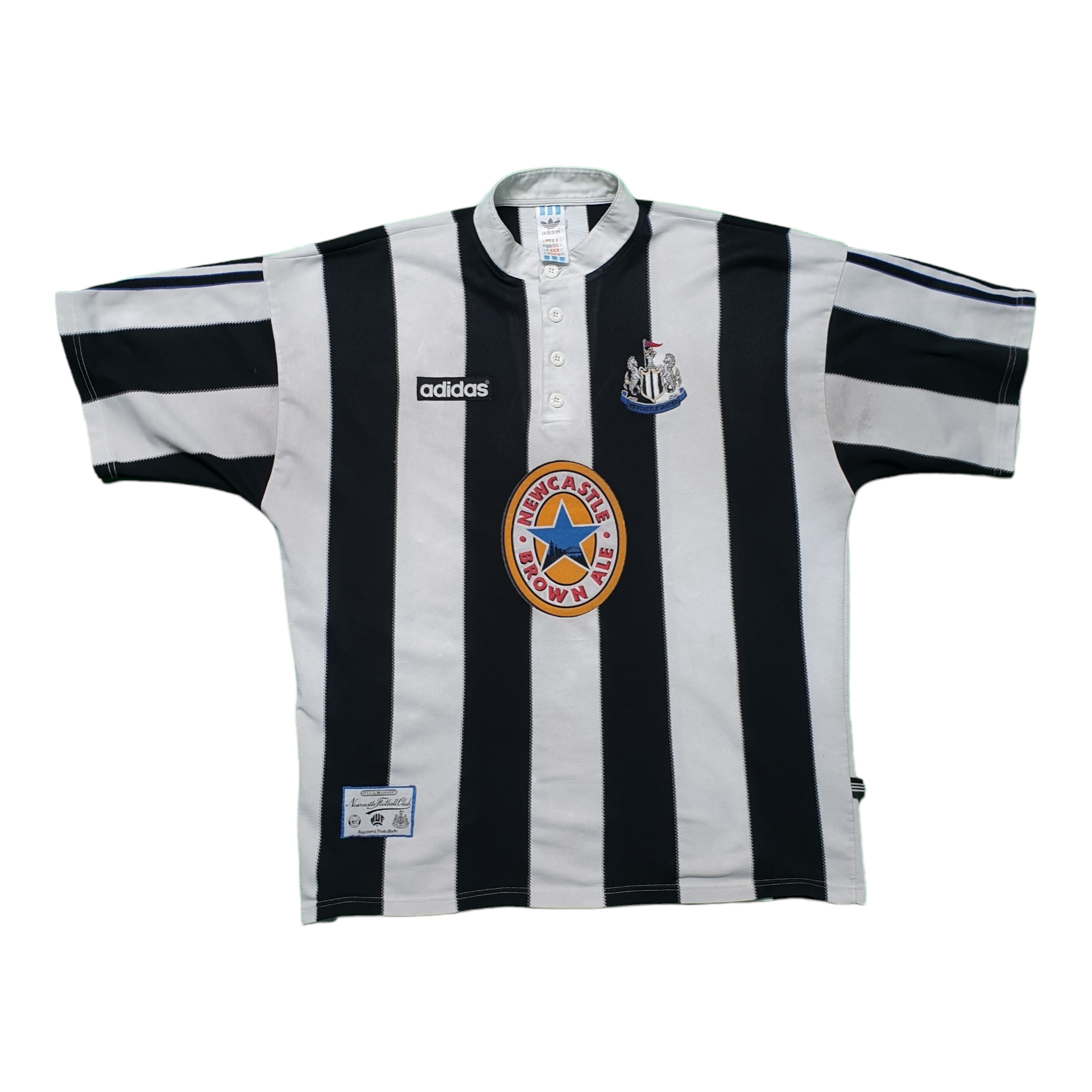 Newcastle United 1995/1997 Home Football Shirt (XL) – Toon Kit