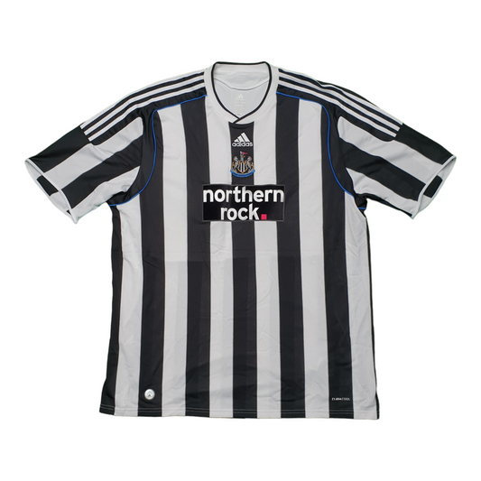 Newcastle United 2009/2010 Home Football Shirt (3XL) Sir Bobby 4 NUFC